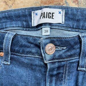 Paige Cindy Blue Jeans 28 Classic Skinny Jean